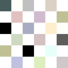 Geometry minimalist seamless pattern artwork poster with simple squares shape. Abstract Scandinavian style vector design for web banner, business presentation, company package, print fabric, wallpaper