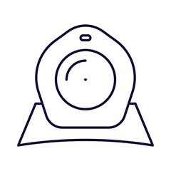 MRI scanner, magnetic resonance imaging device, medical equipment, tomography line icon