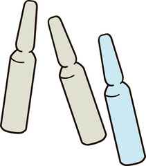 medicine glass ampoules