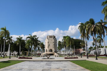 Fototapeta na wymiar Santa Ifigenia Cemetery in Santiago de Cuba, Cuba Caribbean