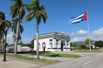 The Cementerio Santa Ifigenia in Santiago de Cuba, Cuba Caribbean 
