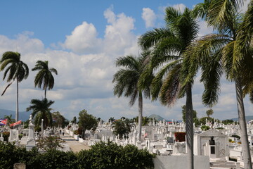 Cementerio Santa Ifigenia in Santiago de Cuba, Cuba Caribbean