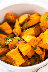 Simple Roasted Sweet Potatoes