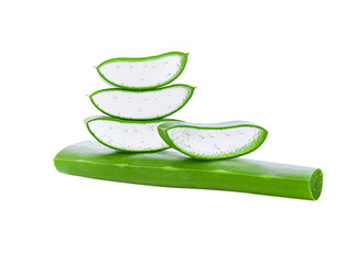 aloe vera isolated on  transparent png