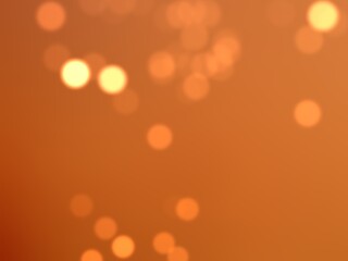 abstract orange bokeh background