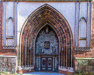 Fototapeta na wymiar Nikoleikirche Stralsund