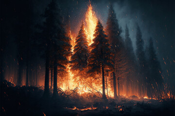 Forest fire
