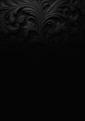 Luxury black background with space for your own creations