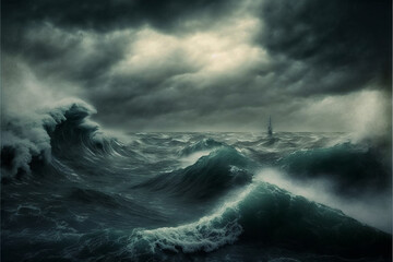 sea storm