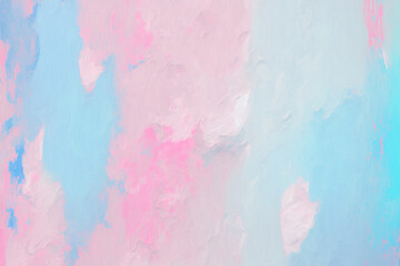 Fototapeta premium Abstract pastel oil paint texture background. Generative ai.