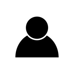People vector icon , Flat design trendy style on white background..eps