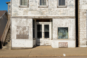 Old storefront.