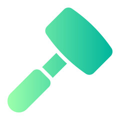 mallet gradient icon