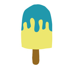 sweet ice cream stick