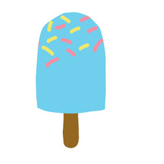 sweet ice cream stick