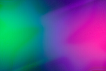 Abstract multicolor green blue purple and pink gradient blurred background	