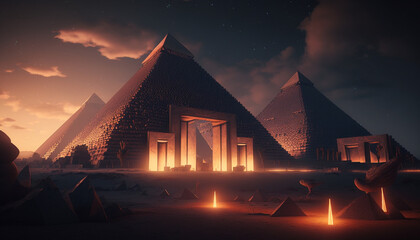 the pyramids of the new age, Generative AI
