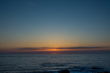 Fototapeta premium 美しい夕暮れの海 