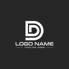 modern DD logo designs