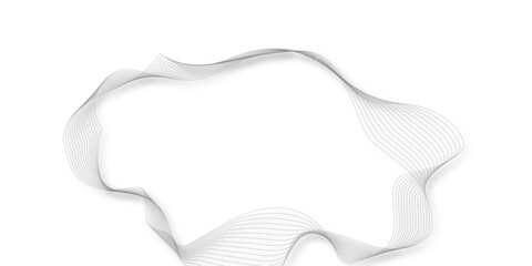 Grey lines isolated on white paper background.