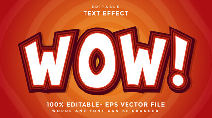 Word Wow Editable Text Effect Design Template, Effect Saved In Graphic Style