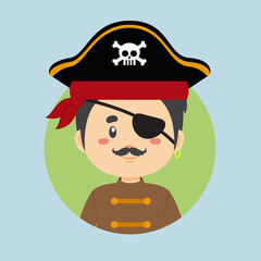 Avatar of a Pirate Character 