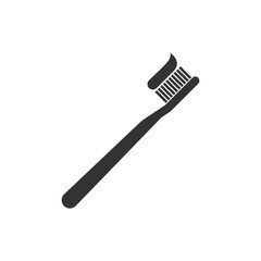 Toothbrush vector icon sign symbol
