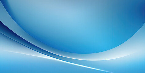 Abstract simple curved wave pattern gradient blue background  template element design for corporate, business, banner, poster, brochure, header, wallpaper, website, landing page, cover and interior