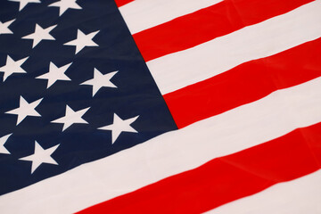 United States flag background concept.