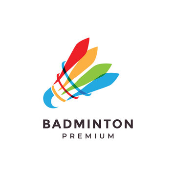 badminton shuttle logo championship tournament professional player cup