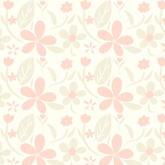 seamless pattern with flowers