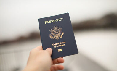 US passport document needed for immigration and naturalization when traveling 