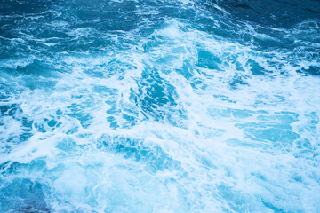 Ocean surface. Abstract water background. Wave pattern.
