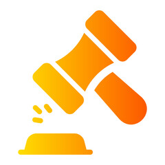 auction gradient icon