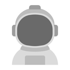 Astronaut profile icon. Astronaut profession