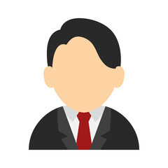 Businessman profile icon. Businessman profession