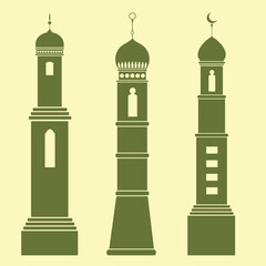 illustration of islamic pillar