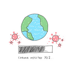 cute doodle illustration