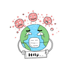 cute doodle illustration