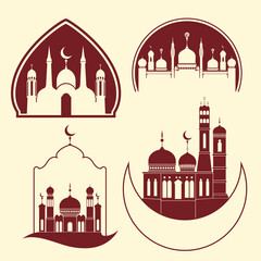 set of islamic background