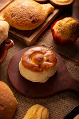 Bisquet. Also known as Bisquets Chinos, it is one of the traditional breads in Mexico, commonly consumed hot, cut in half and spread with butter and fruit jam.