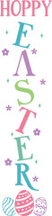 Easter Porch Sign SVG  Spring Vertical Signs svg