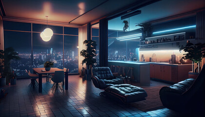 Futuristic Apartment