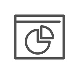 Marketing related icon outline and linear vector.
