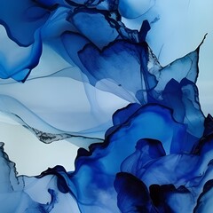 blue liquid