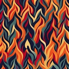 fire flames pattern