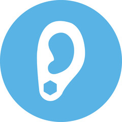Ear Vector Icon
