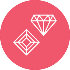 Diamond Vector Icon
