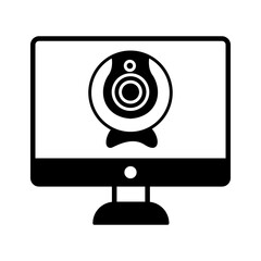 Video cam Vector Icon

