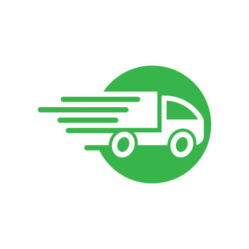 Car delivery logo images illustration